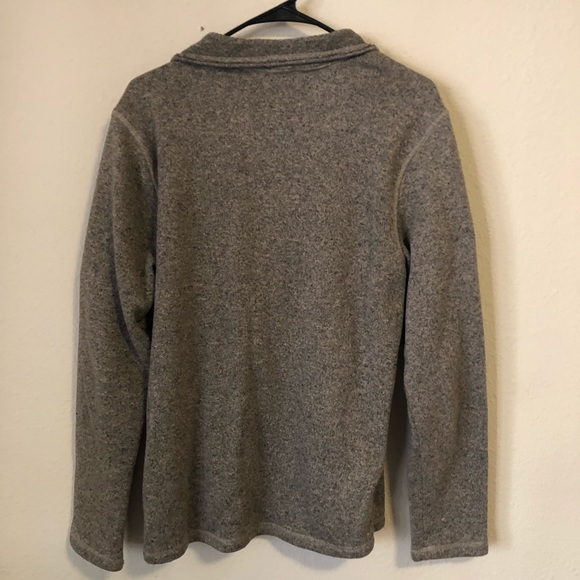 The North Face fleece quarter zip heather sweater - Picture 2 of 6